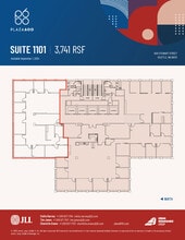 600 Stewart St, Seattle, WA à louer Plan d’étage– Image 1 sur 1