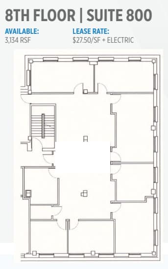 122 W Washington Ave, Madison, WI à louer Plan d’étage– Image 1 sur 1