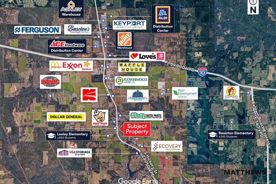 3215 S Hickory St, Loxley, AL à louer - Photo de l’immeuble – Image 2 sur 2