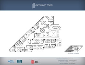 5757 Alpha Rd, Dallas, TX à louer Plan d’étage– Image 1 sur 1