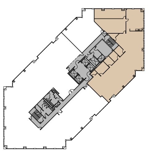 501 W Broadway, San Diego, CA à louer Plan d’étage– Image 1 sur 5