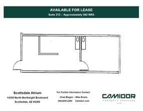 14300 N Northsight Blvd, Scottsdale, AZ à louer Plan d’étage– Image 1 sur 1
