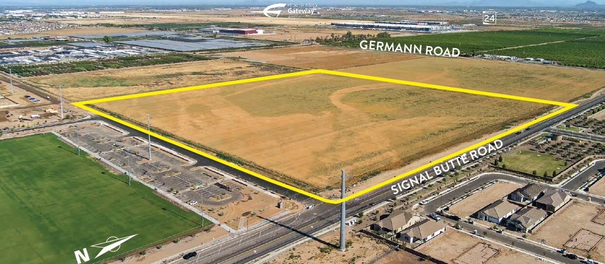S of SWC Signal Butte & Germann Rd, Queen Creek, AZ à vendre Photo principale– Image 1 sur 5
