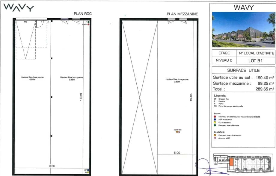 Local d'activités dans Lattes à vendre - Photo de l’immeuble – Image 3 sur 7