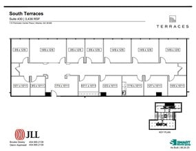 400 Perimeter Center Ter, Atlanta, GA à louer Plan d’étage– Image 1 sur 1