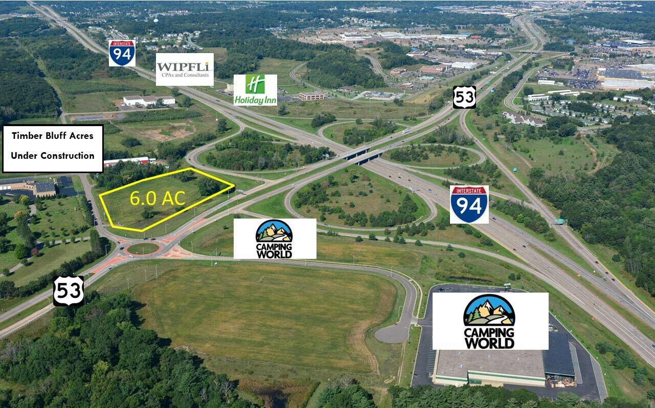 Highway 53, Eau Claire, WI à vendre Aérien– Image 1 sur 3