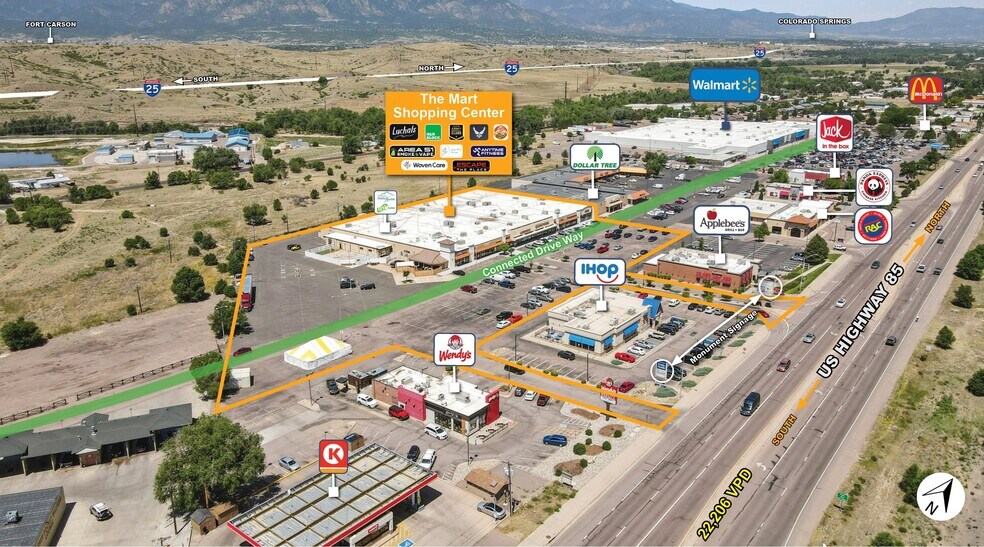 6436 S Hwy 85-87, Colorado Springs, CO à vendre - Photo de l’immeuble – Image 2 sur 16