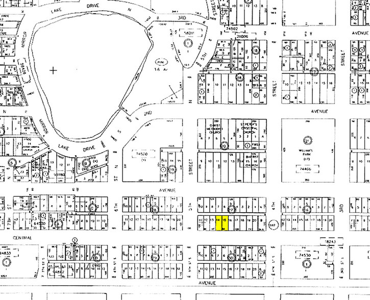 449 Central Ave, Saint Petersburg, FL à louer - Plan cadastral – Image 2 sur 7