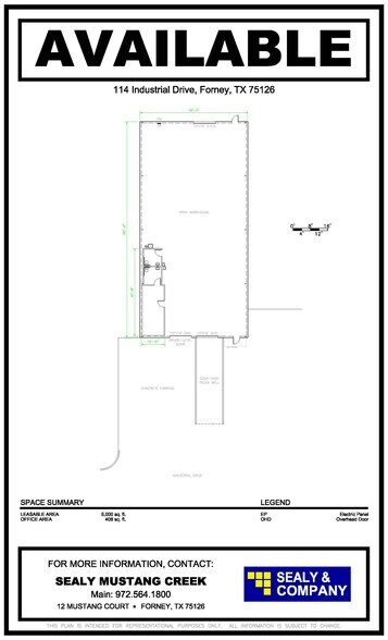 114 Industrial Dr, Forney, TX à louer - Photo principale – Image 1 sur 1