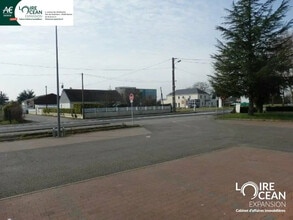 Saint-Étienne-de-Montluc - Vue aérienne vue de carte