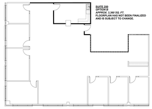 343 E Six Forks Rd, Raleigh, NC à louer Plan d’étage– Image 2 sur 3