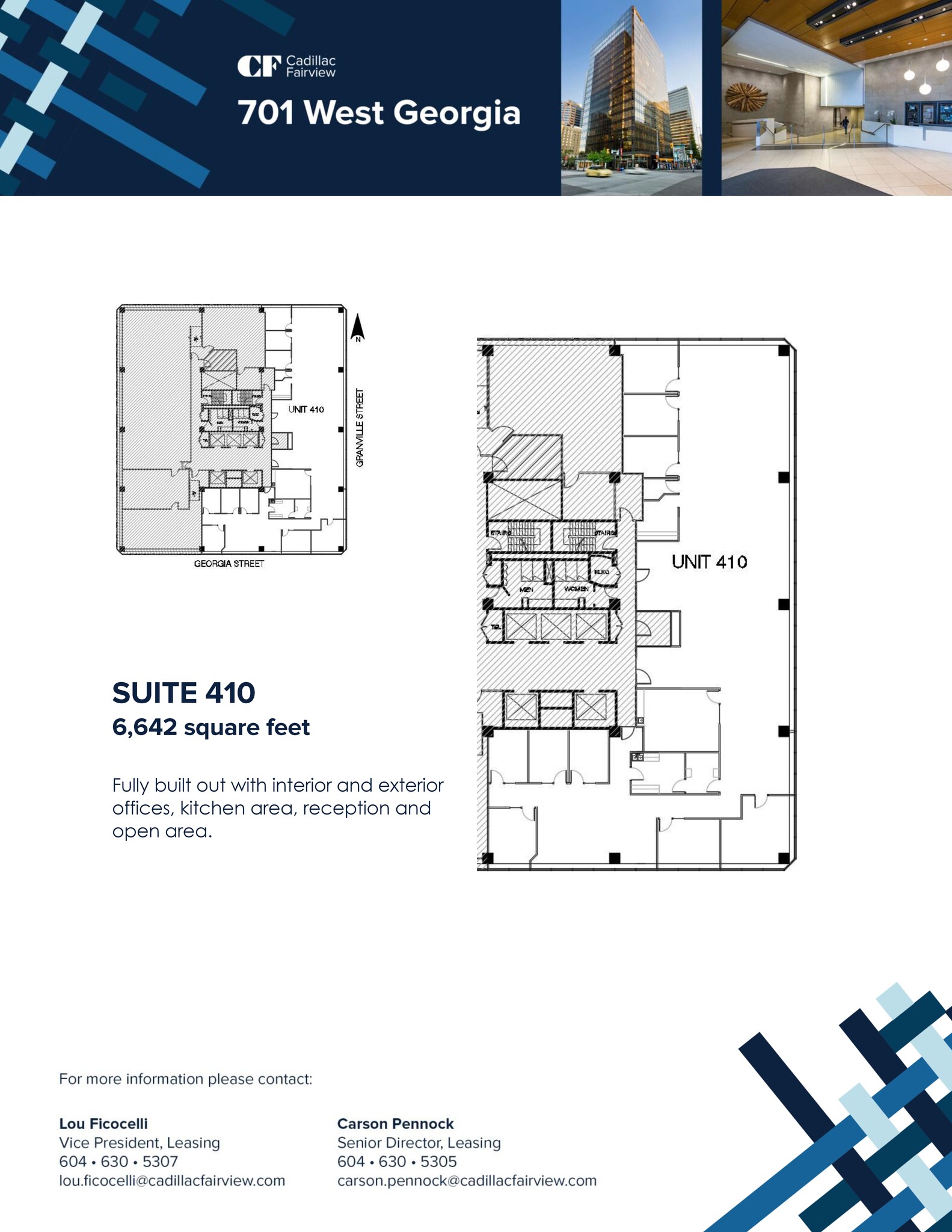 701 West Georgia St, Vancouver, BC à louer Plan de site– Image 1 sur 1