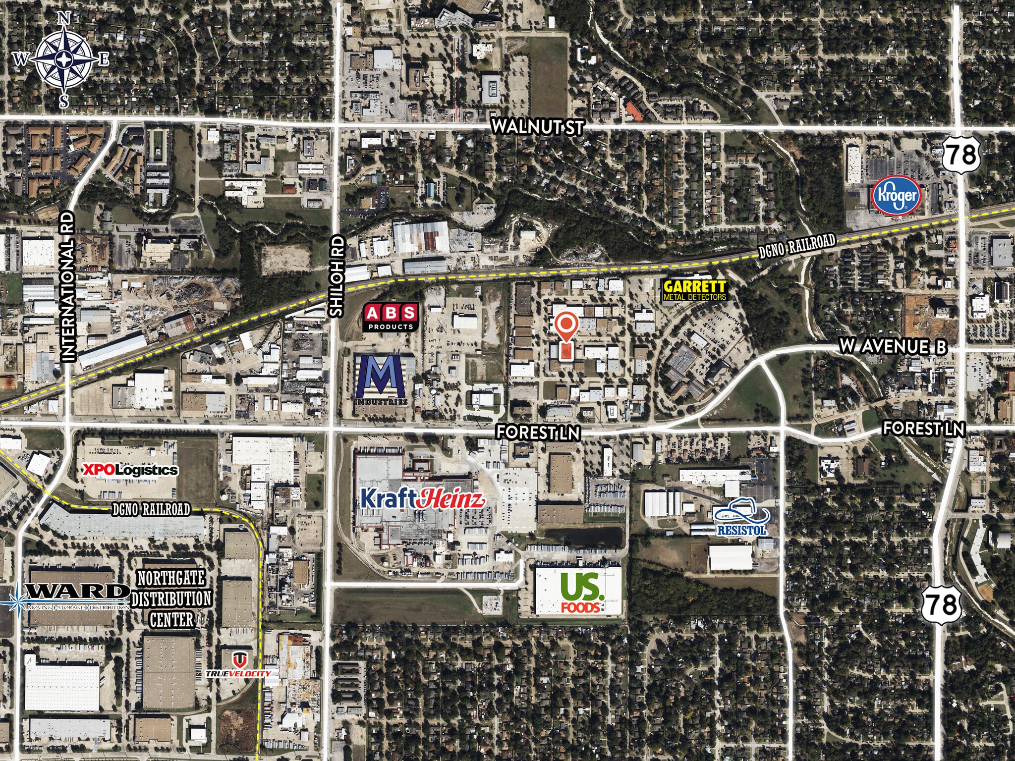 2014 Platinum St, Garland, TX à louer Aérien– Image 1 sur 10