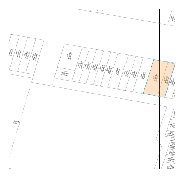 2023 Benning Rd NE, Washington, DC à vendre - Plan cadastral – Image 2 sur 2