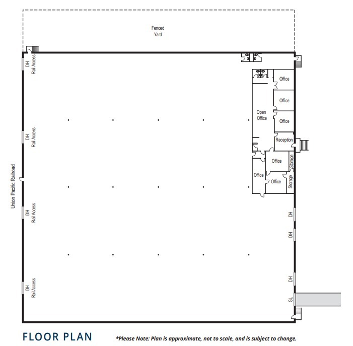 14385 Industry Cir, La Mirada, CA à louer Plan d’étage– Image 1 sur 1