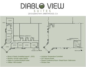 2010 Elkins Way, Brentwood, CA à louer Plan d’étage– Image 2 sur 11