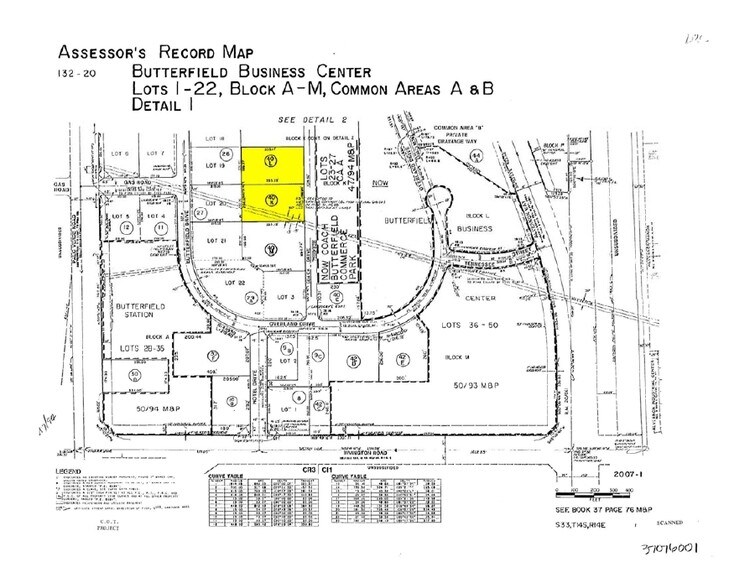 4650 S Coach Dr, Tucson, AZ à louer - Plan cadastral – Image 2 sur 4