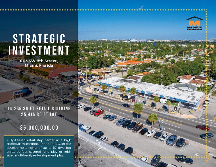 6101-6161 SW 8th St, West Miami, FL à vendre - Photo de l’immeuble – Image 1 sur 14