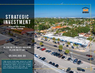 Plus de détails pour 6101-6161 SW 8th St, West Miami, FL - Local commercial à vendre