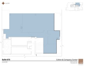 1350 Euclid Ave, Cleveland, OH à louer Plan de site– Image 1 sur 1