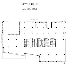 950 F St NW, Washington, DC à louer Plan d’étage– Image 1 sur 1