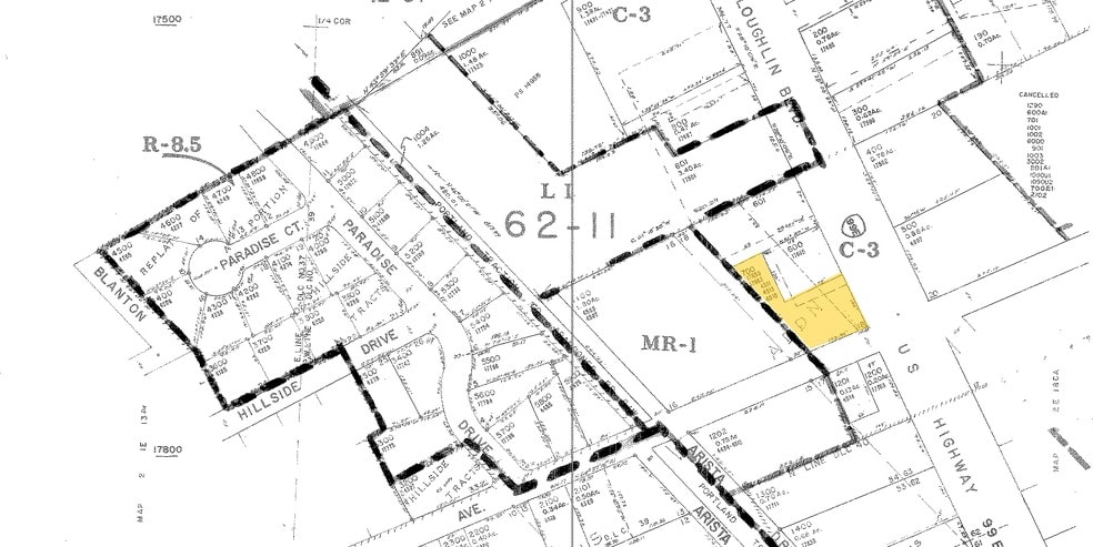 17655-17665 SE McLoughlin Blvd, Milwaukie, OR à louer - Plan cadastral – Image 3 sur 4