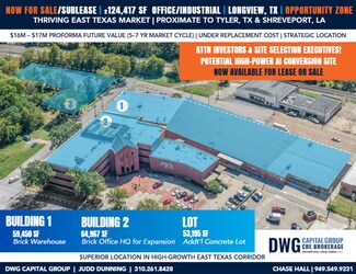 Plus de détails pour 320 E. Methvin St & 325 E. Tyler St – à vendre, Longview, TX