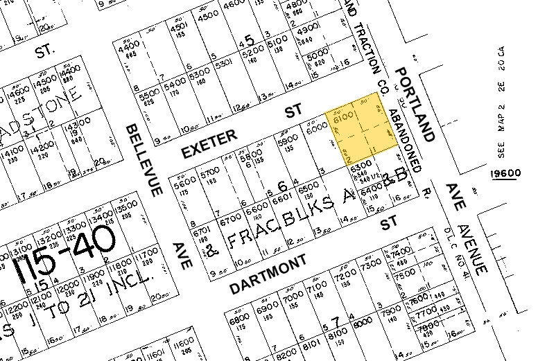 580 Portland Ave, Gladstone, OR à louer - Plan cadastral – Image 2 sur 15