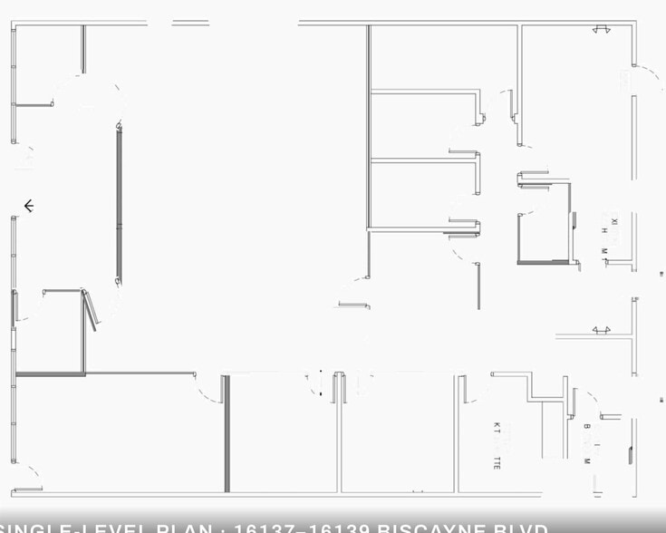 16101-16173 Biscayne Blvd, North Miami Beach, FL à louer - Plan d’étage – Image 3 sur 22