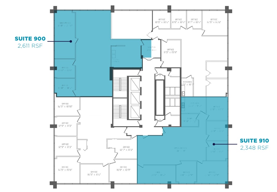 5755 Granger Rd, Independence, OH à louer Plan d’étage– Image 1 sur 1