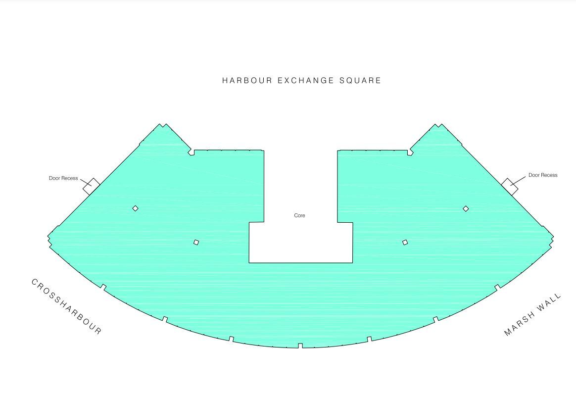 3 Harbour Exchange, Londres à vendre Plan d’étage– Image 1 sur 1