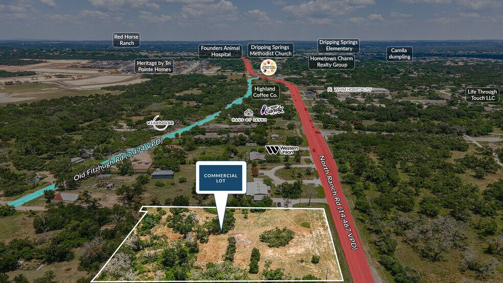 27709 Ranch Road 12, Dripping Springs, TX à vendre - Photo de l’immeuble – Image 3 sur 3