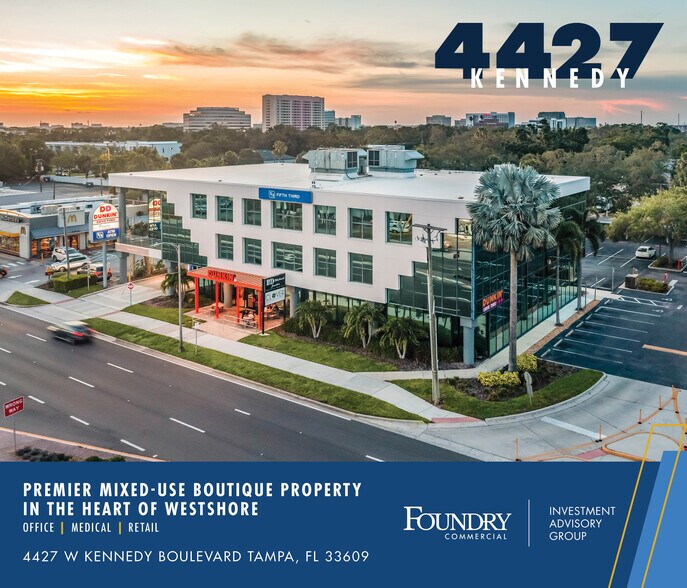 4427 W Kennedy Blvd, Tampa, FL à vendre - Photo de l’immeuble – Image 1 sur 9