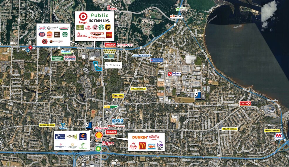 9 Mile & University Blvd. rd, Pensacola, FL à vendre - Photo de l’immeuble – Image 2 sur 2