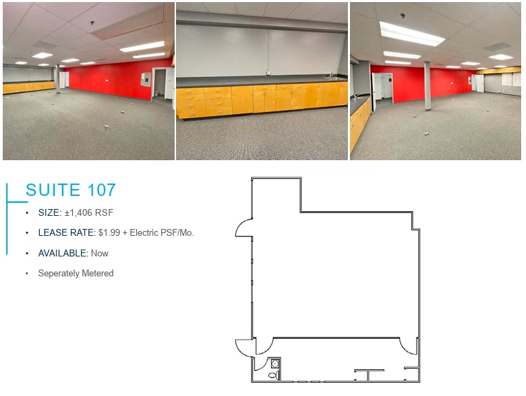 7946 Ivanhoe Ave, La Jolla, CA à louer Plan d’étage– Image 1 sur 1