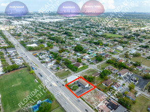 5018 Pembroke Rd, Hollywood, FL - VUE AÉRIENNE  vue de carte - Image1