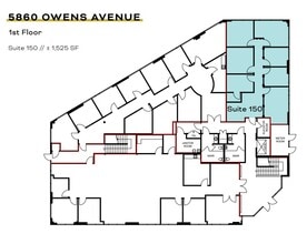 5860 Owens Ave, Carlsbad, CA à vendre Plan d’étage– Image 1 sur 1