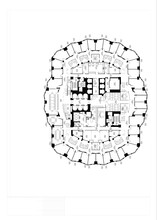 633 W 5th St, Los Angeles, CA à louer Plan d’étage– Image 1 sur 2