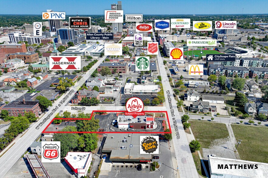 610 Jefferson Blvd, Fort Wayne, IN à vendre - Photo de l’immeuble – Image 3 sur 3