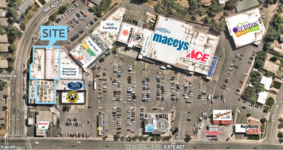 3905-3923 Wasatch Blvd, Salt Lake City, UT à louer - Photo de l’immeuble – Image 2 sur 6