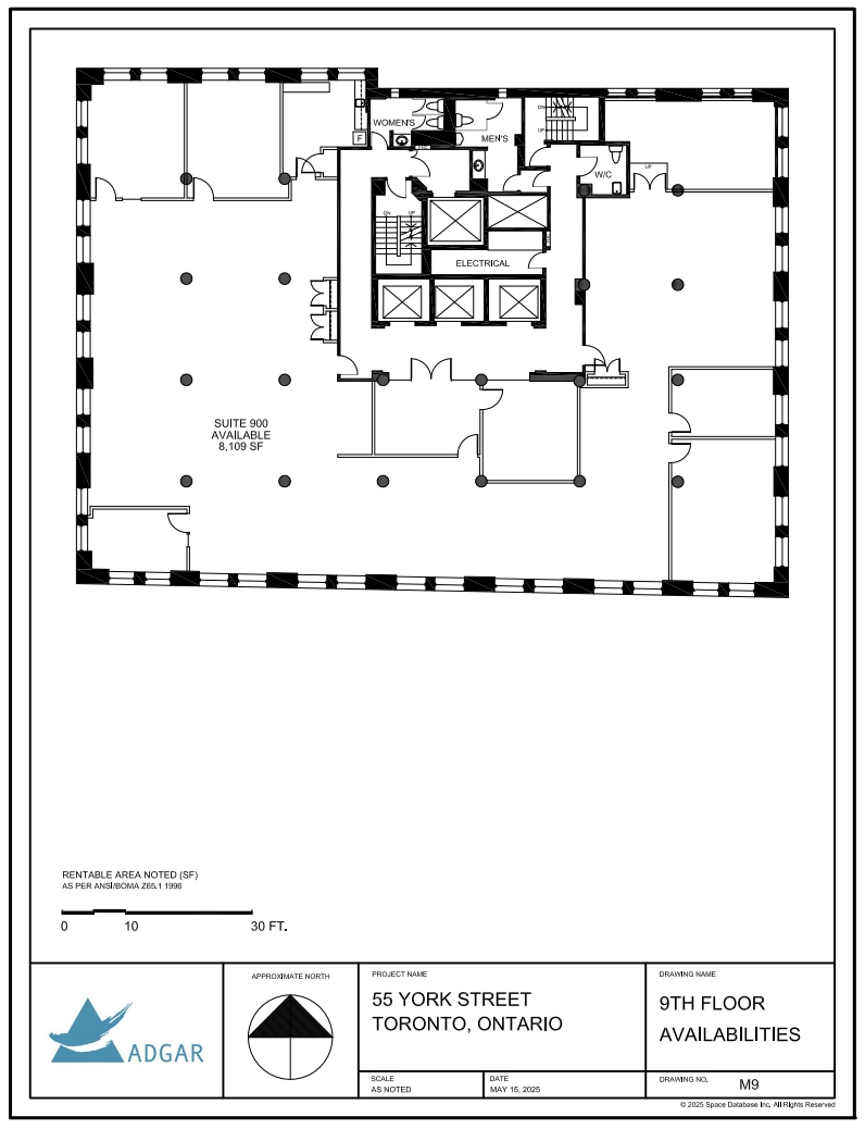 55 York St, Toronto, ON à louer Plan d’étage– Image 1 sur 1