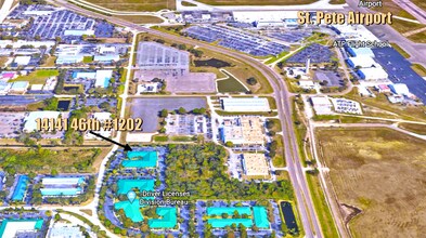 14141 46th St N, Clearwater, FL - Vue aérienne vue de carte