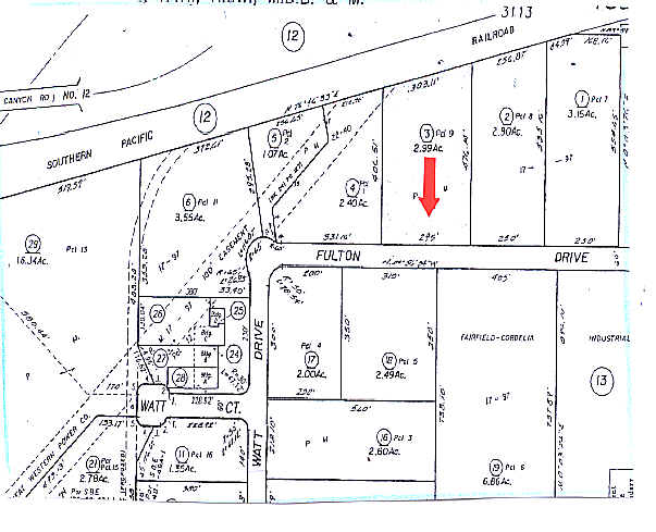 5100 Fulton Dr, Fairfield, CA à louer - Plan cadastral – Image 2 sur 8