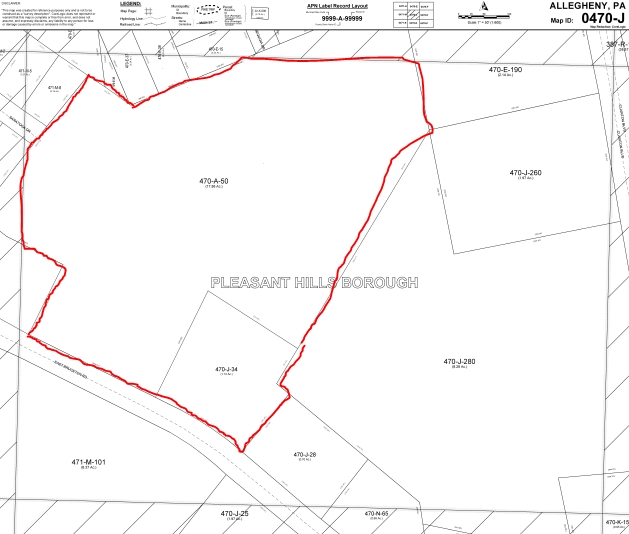 491 E Bruceton Rd, Pleasant Hills, PA à louer - Plan cadastral – Image 3 sur 4