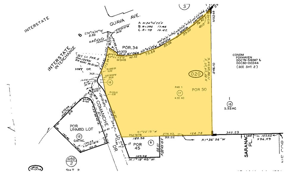 7777 alvarado Rd, La Mesa, CA à louer - Plan cadastral – Image 2 sur 12