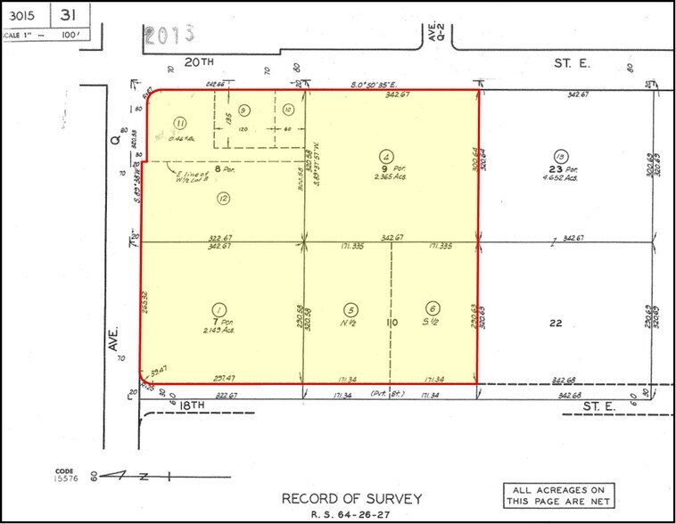 SWC Ave Q & 20th St E, Palmdale, CA à vendre - Photo de l’immeuble – Image 2 sur 6
