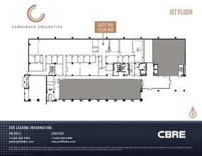 2801 E Camelback Rd, Phoenix, AZ à louer Plan d’étage– Image 1 sur 1