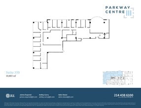 2745 Dallas Pky, Plano, TX à louer Plan d’étage– Image 1 sur 1