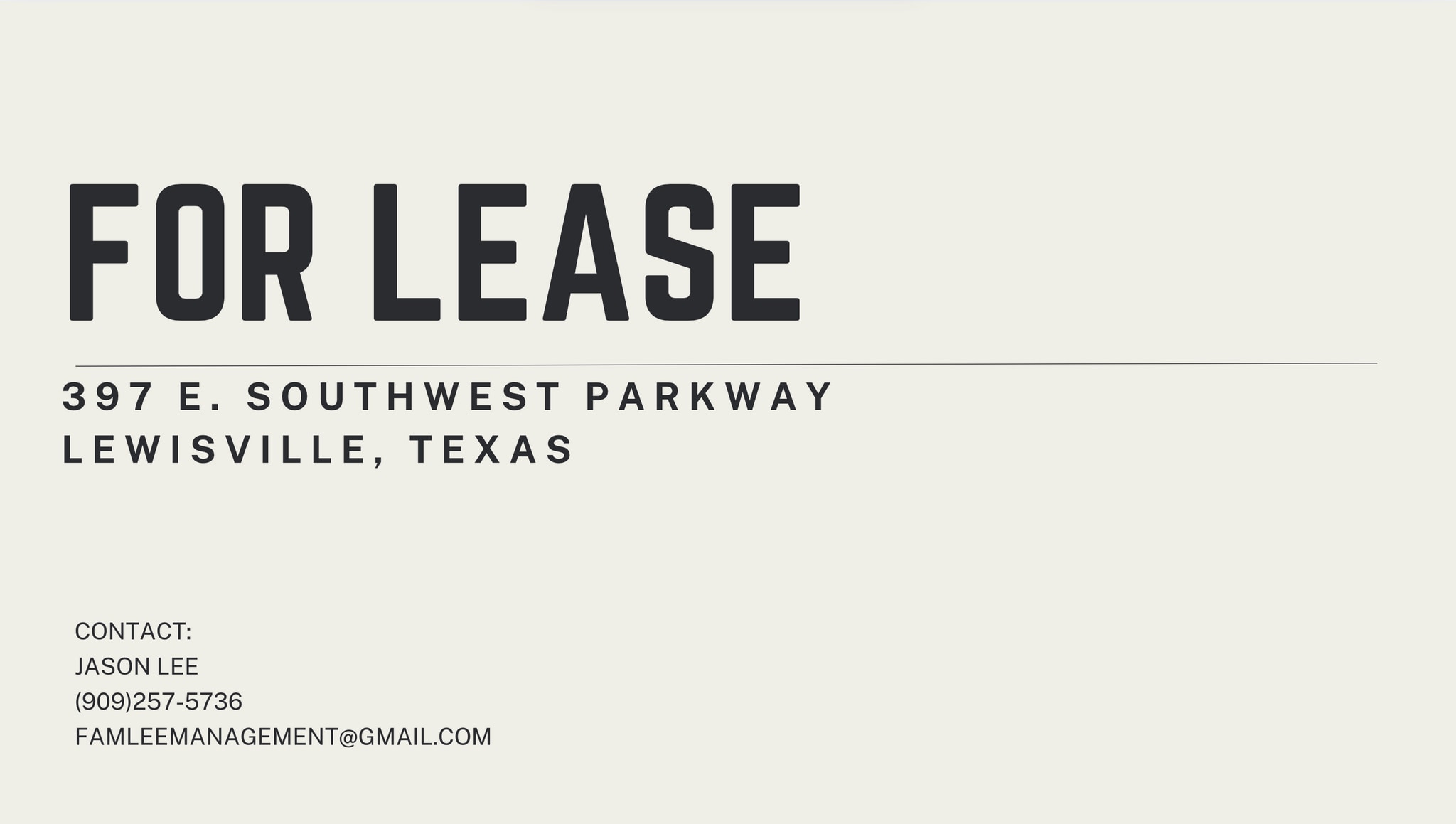 397 E Southwest Pky, Lewisville, TX à louer Autre– Image 1 sur 2