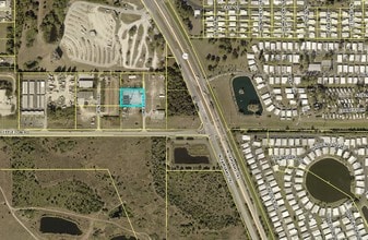 16051 Oneal Dr, North Fort Myers, FL - Vue aérienne  vue de carte